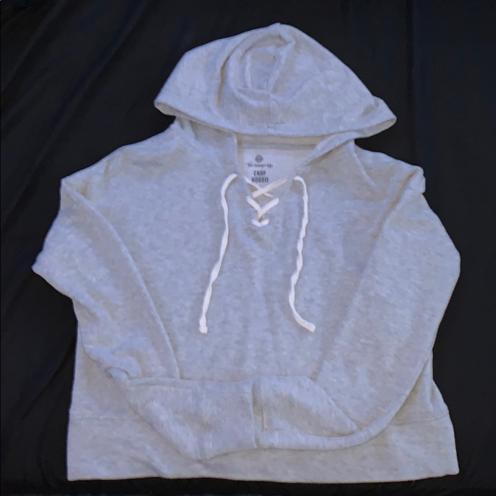 Crop hoodie